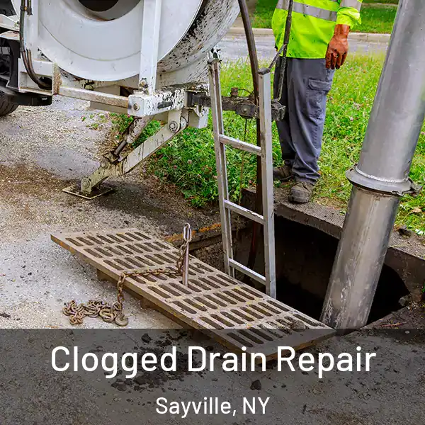  Clogged Drain Repair Sayville, NY