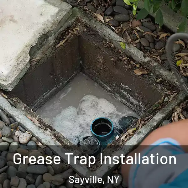  Grease Trap Installation Sayville, NY