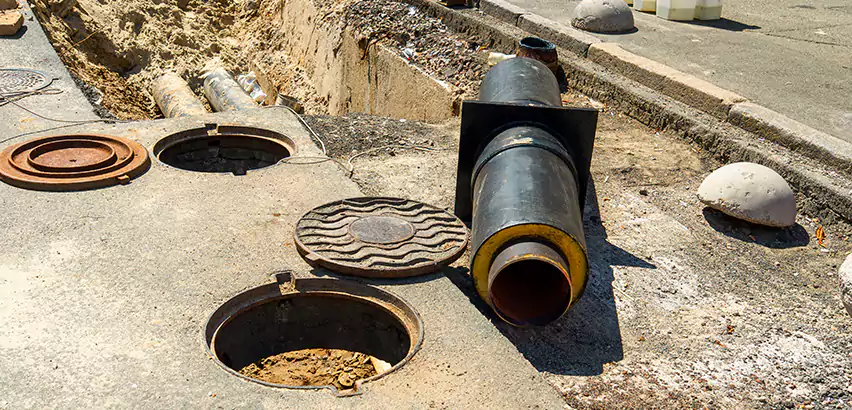 Lateral Sewer Line Replacement in Sayville