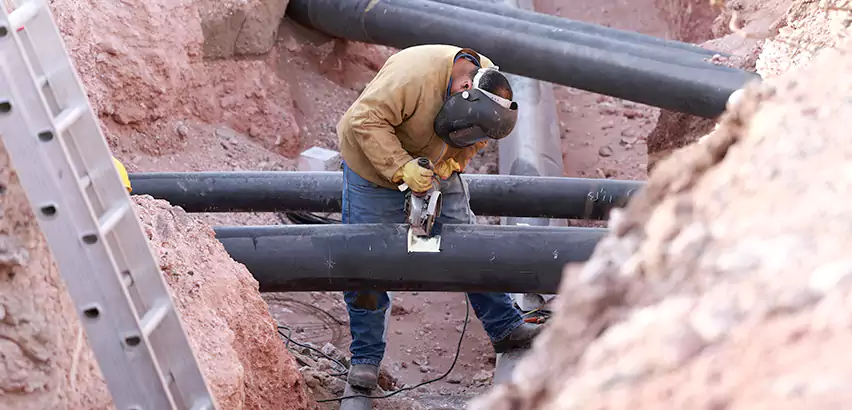 Cast Iron Sewer Pipe Replacement in Sayville