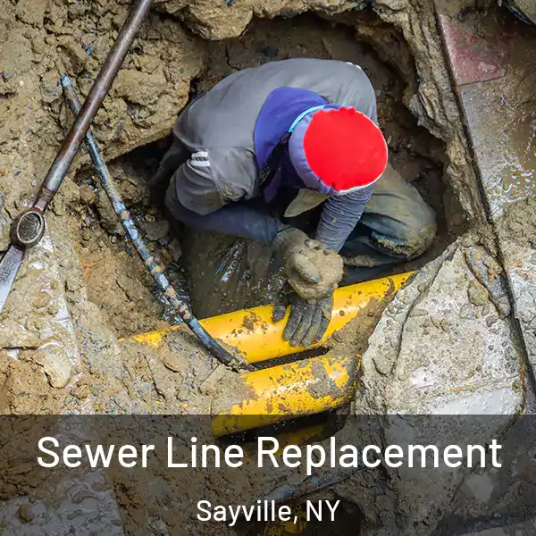  Sewer Line Replacement Sayville, NY