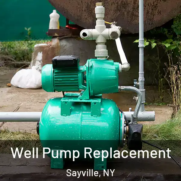  Well Pump Replacement Sayville, NY